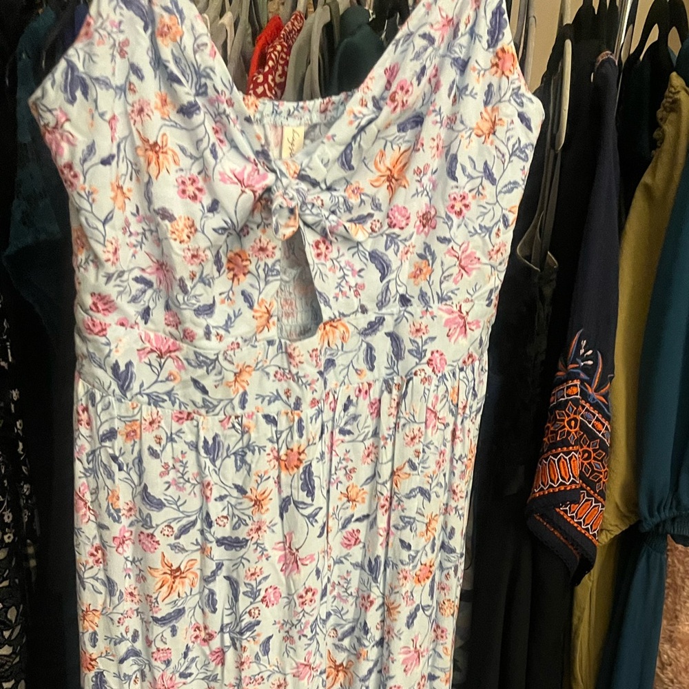 Floral Print Women's Dress